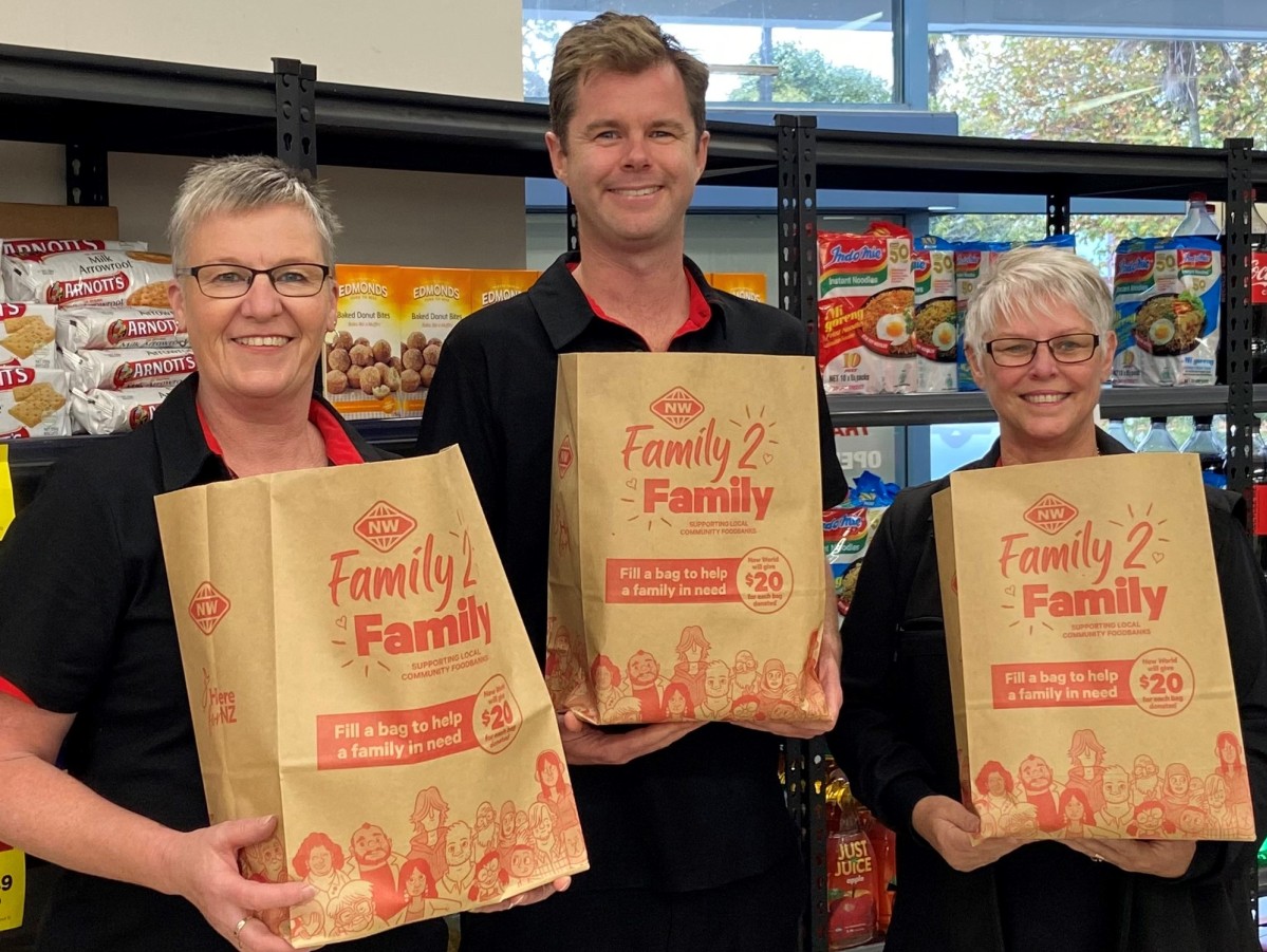 New World’s Family2Family Foodbank Appeal is back