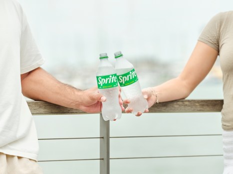 Sprite new clear bottle