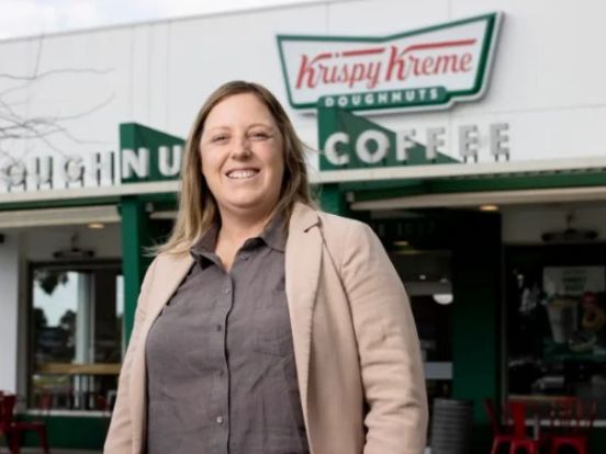Nicola Steele, new CEO at Krispy Kreme ANZ.