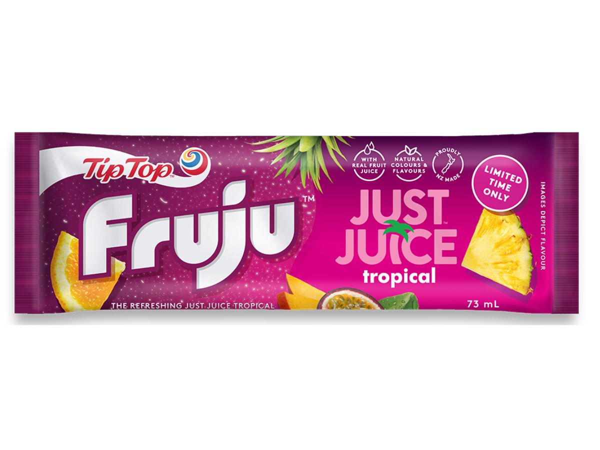 Fruju and Just Juice Bring a Tropical Treat to Your Freezer!