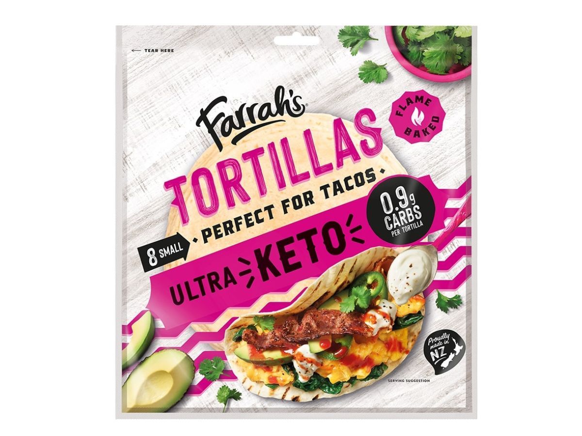 Farrah’s Ultra Keto Tortillas