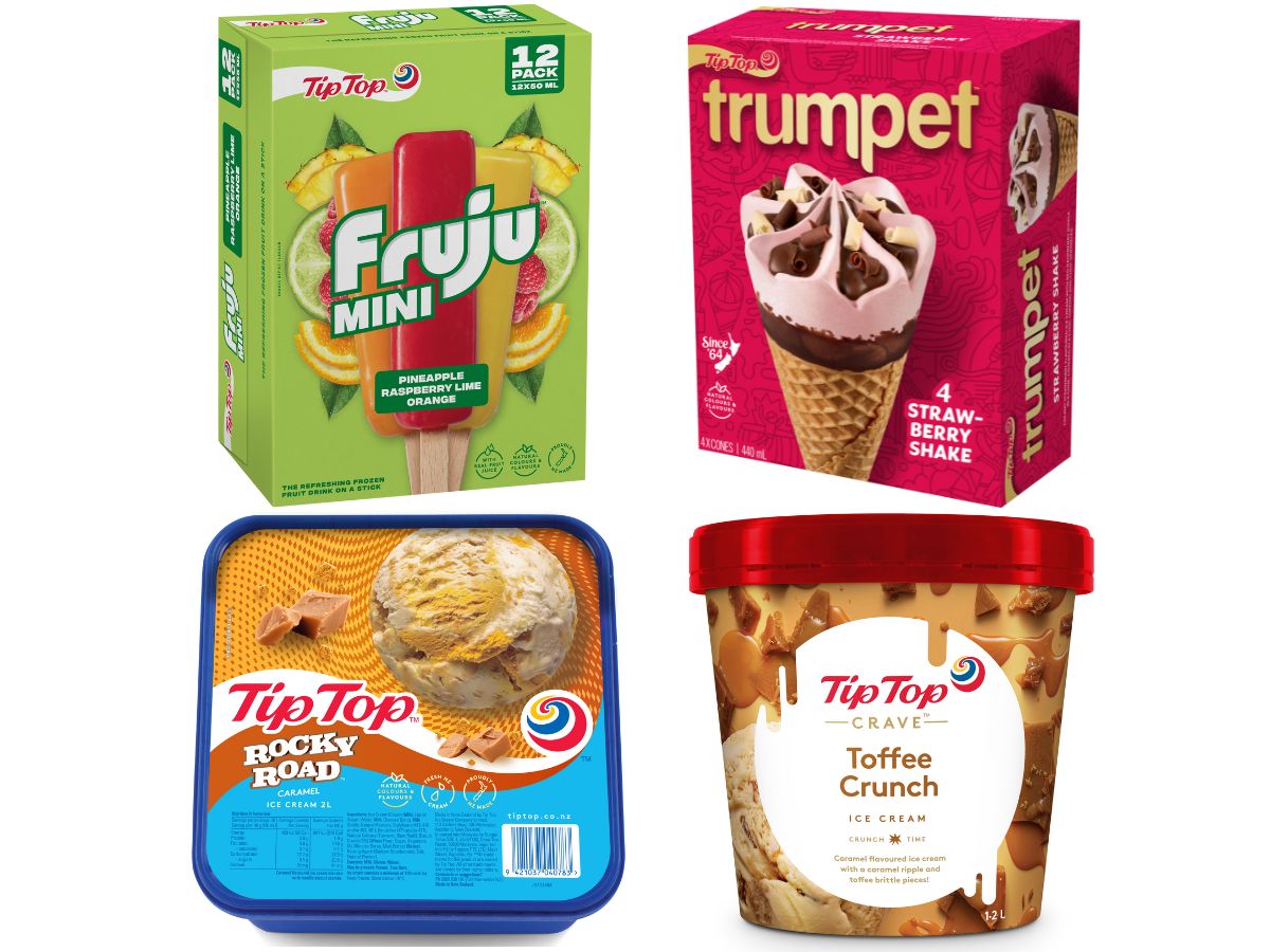 Try new treats from Tip Top!    