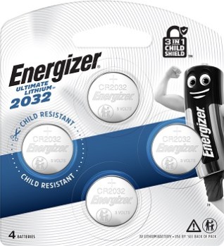 Energizer coin cell lithium battery