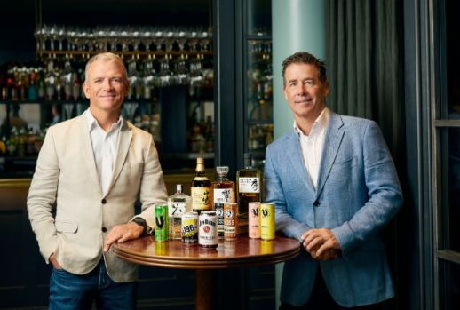 ANZ Suntory Oceania - Darren Fullerton, CEO Frucor Suntory Oceania (L} and Mark Hill, MD Beam Suntory Oceania (R)